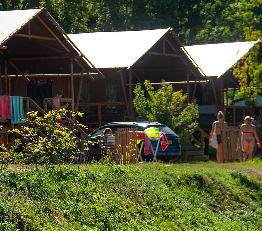 camping lodge Sud-Aveyron