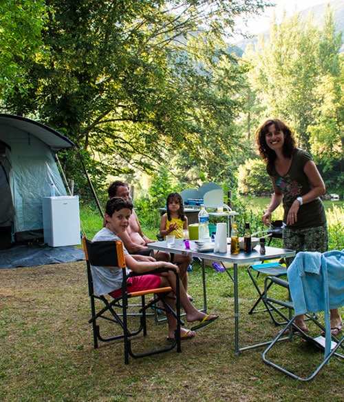 camping emplacements aveyron gorges